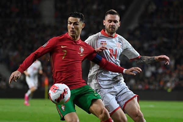 世界盃附加賽：葡萄牙波蘭主場取勝 進軍卡塔爾