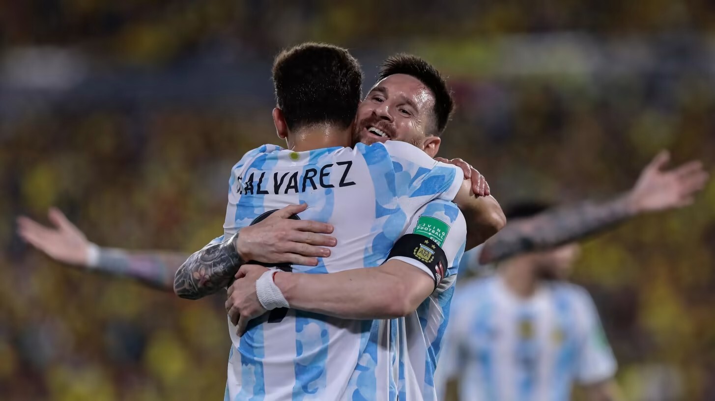 阿爾瓦雷斯:和梅西一起為阿根廷踢球是一個夢想