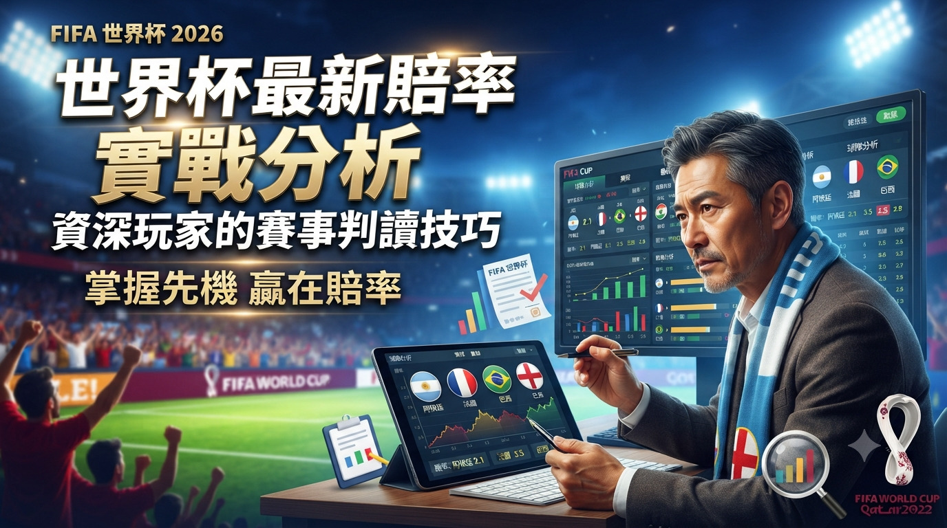 世界杯最新賠率實戰分析：資深玩家的賽事判讀技巧